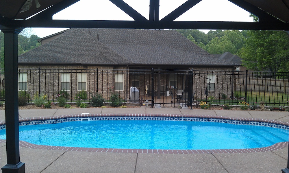 Stunning pool installed by Catalina Pools Memphis